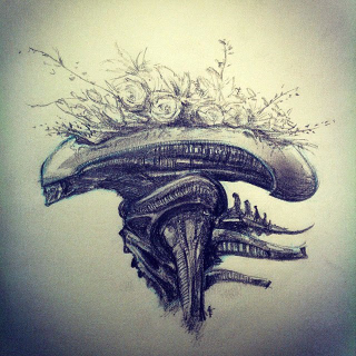 Illustration for article titled Artists pay tribute to H.R. Giger via the medium of weeping xenomorphs